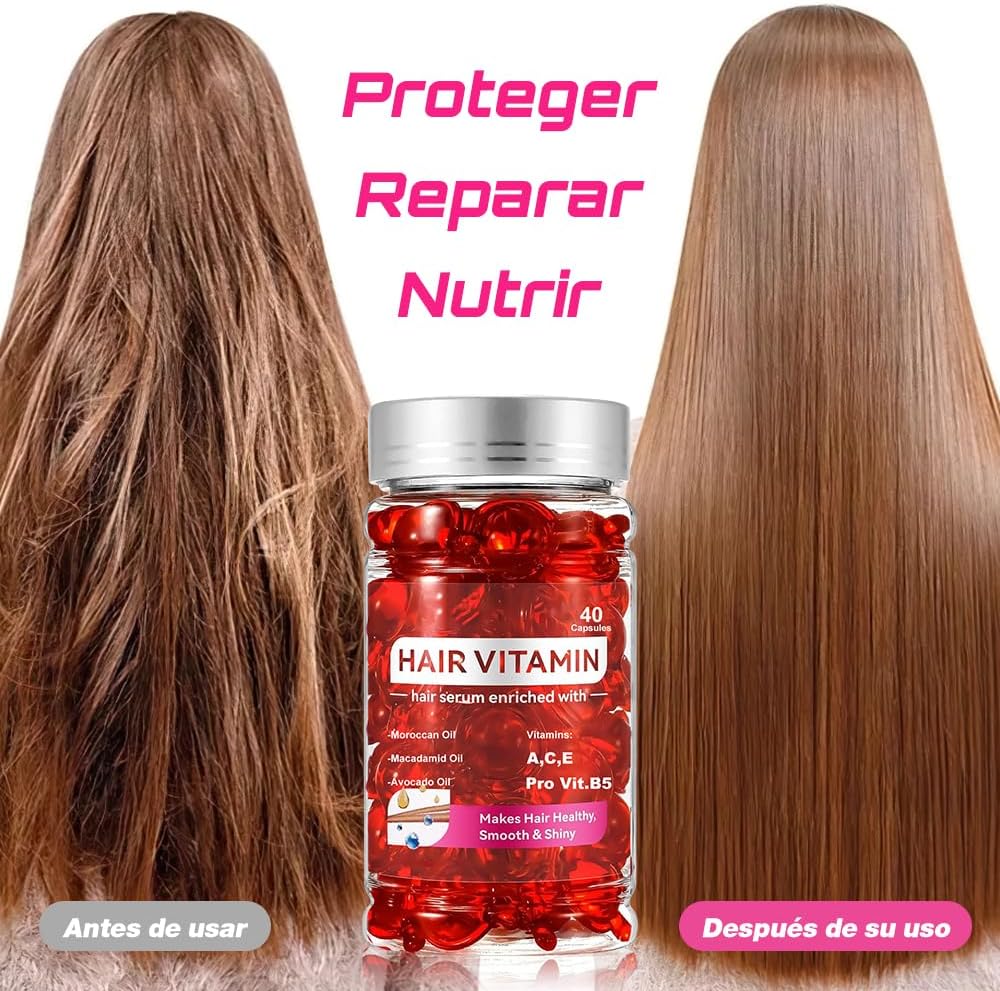 Hair Treatment Seru, Vitaminas A C E Pro Vitamina B5 - B