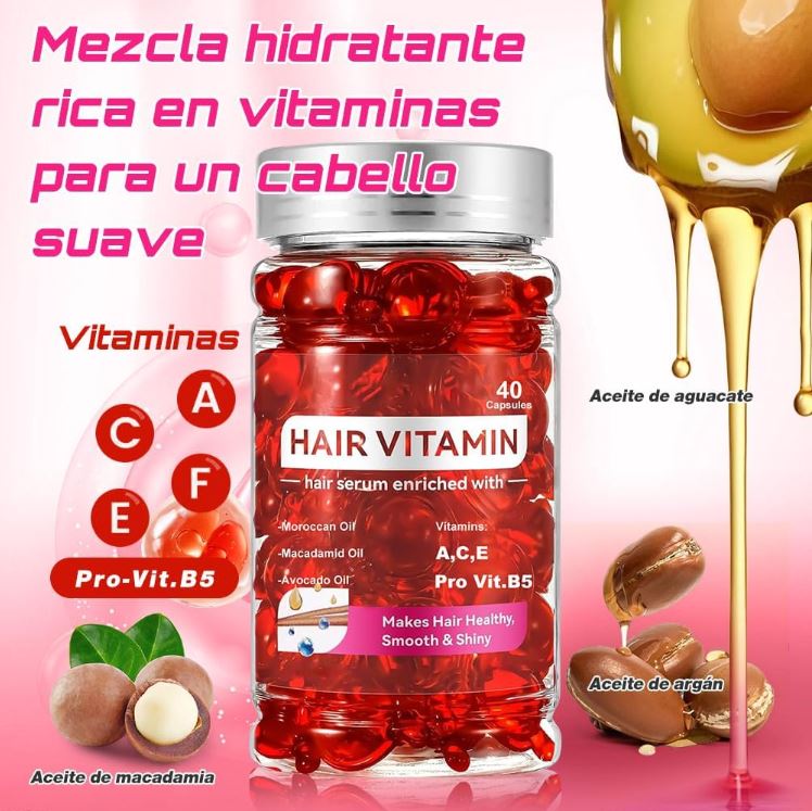 Hair Vitamin™: Di adiós a las puntas abiertas y al frizz