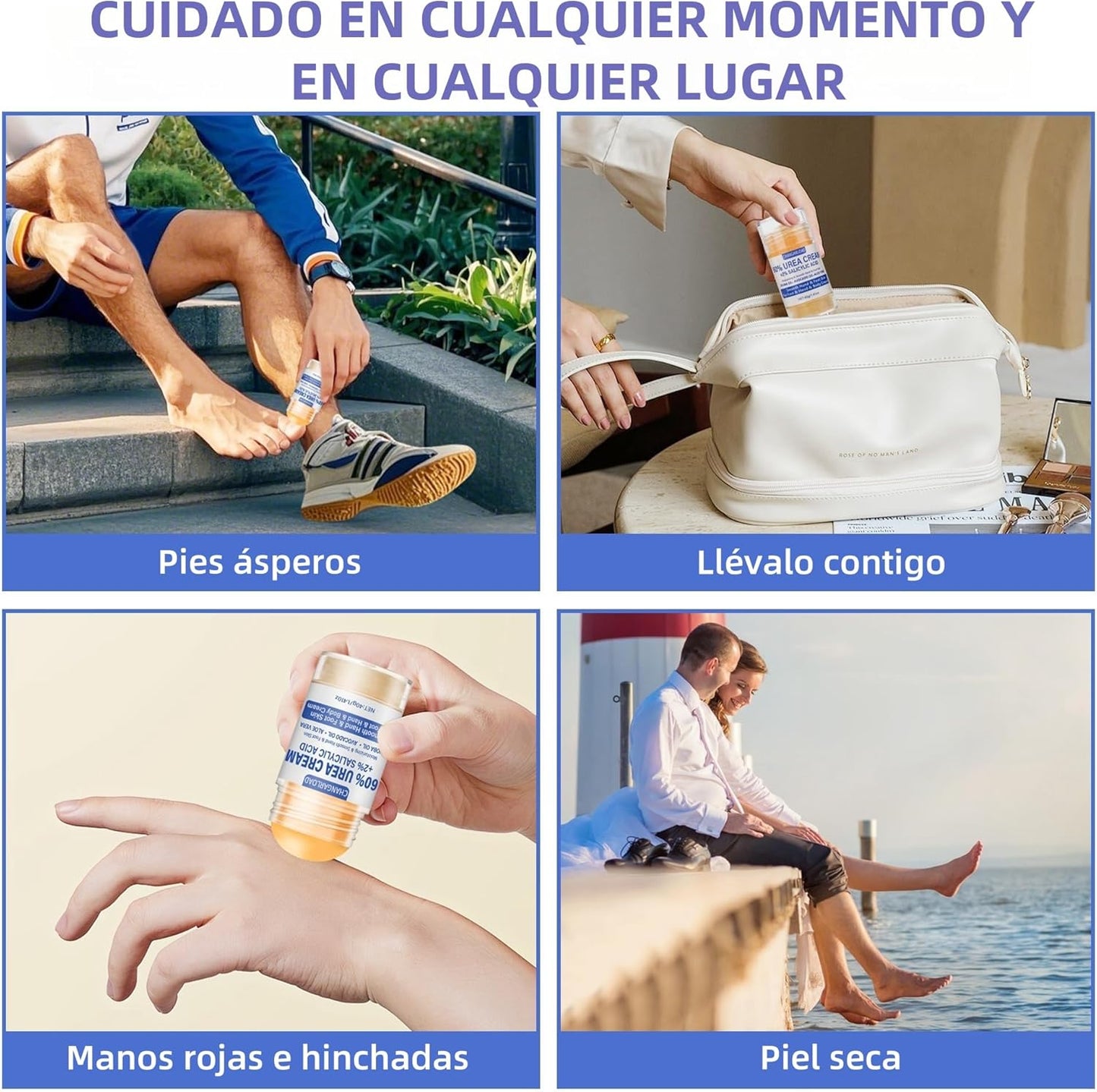 Crema Hidratante con Urea 60 para Pies