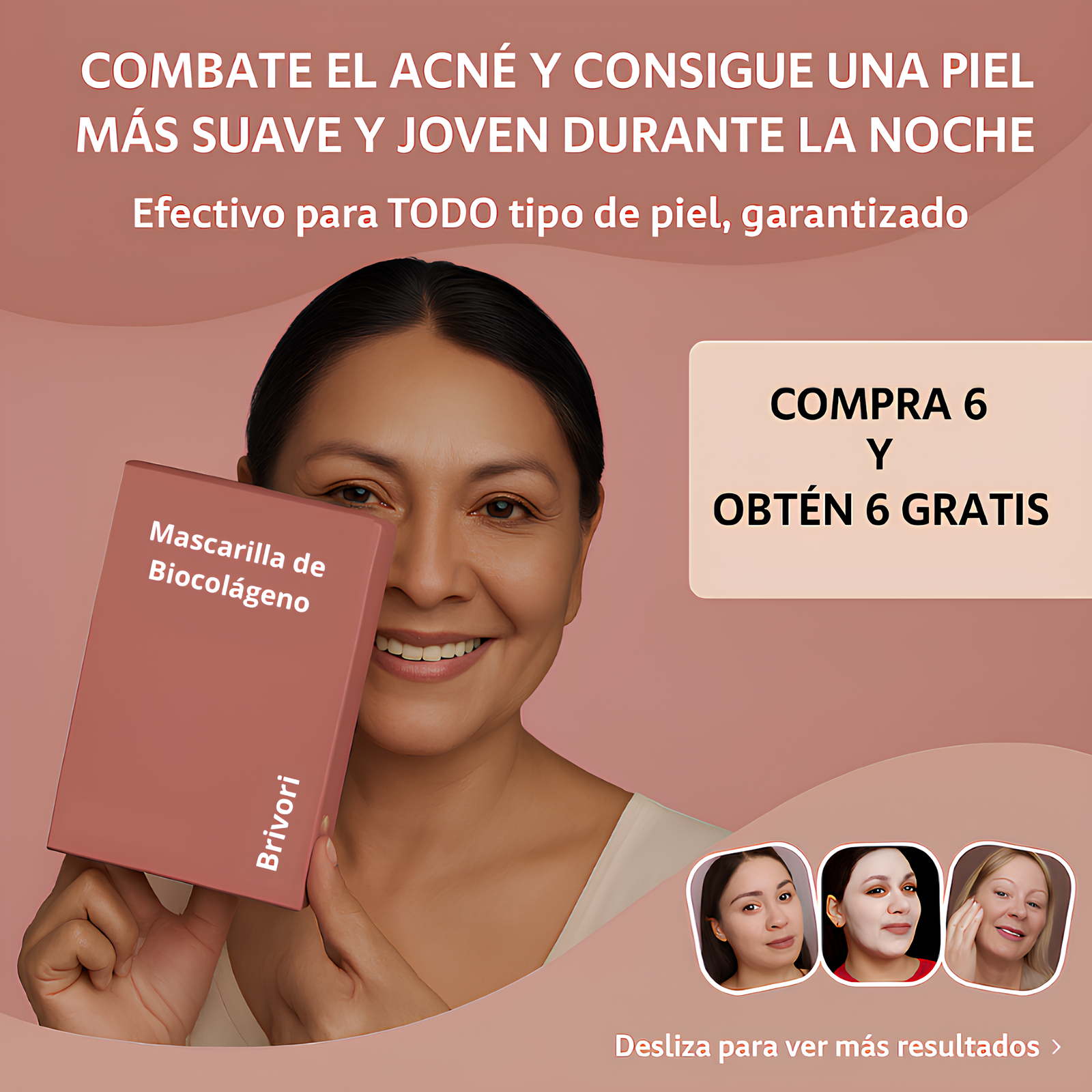 Mascarilla de Biocolágeno