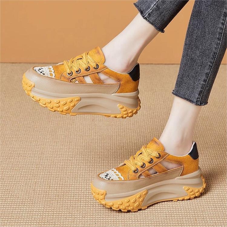 Sandalias de plataforma elegantes de primavera para mujer