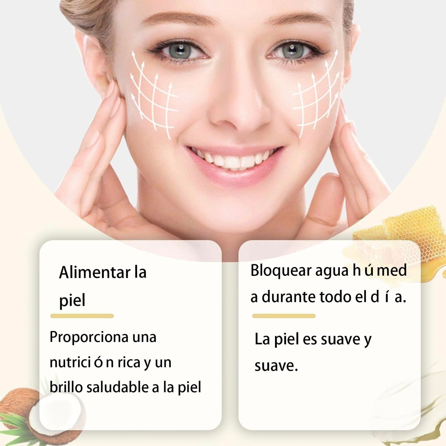 Cebo de Res para la Cara, Bálsamo de miel de sebo