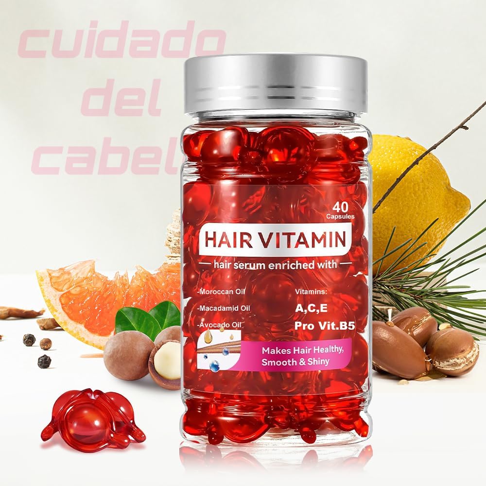 Hair Treatment Seru, Vitaminas A C E Pro Vitamina B5 - B