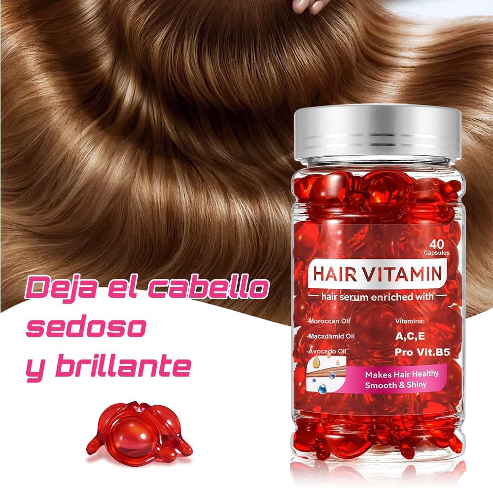 Hair Treatment Seru, Vitaminas A C E Pro Vitamina B5 - B